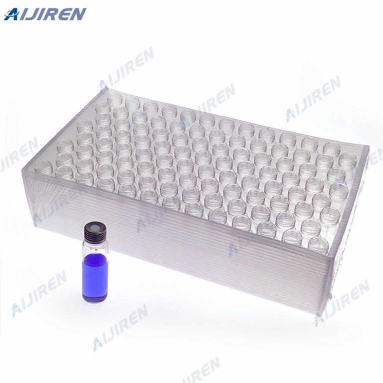 wholesales flat bottom gas chromatography vials with cap price